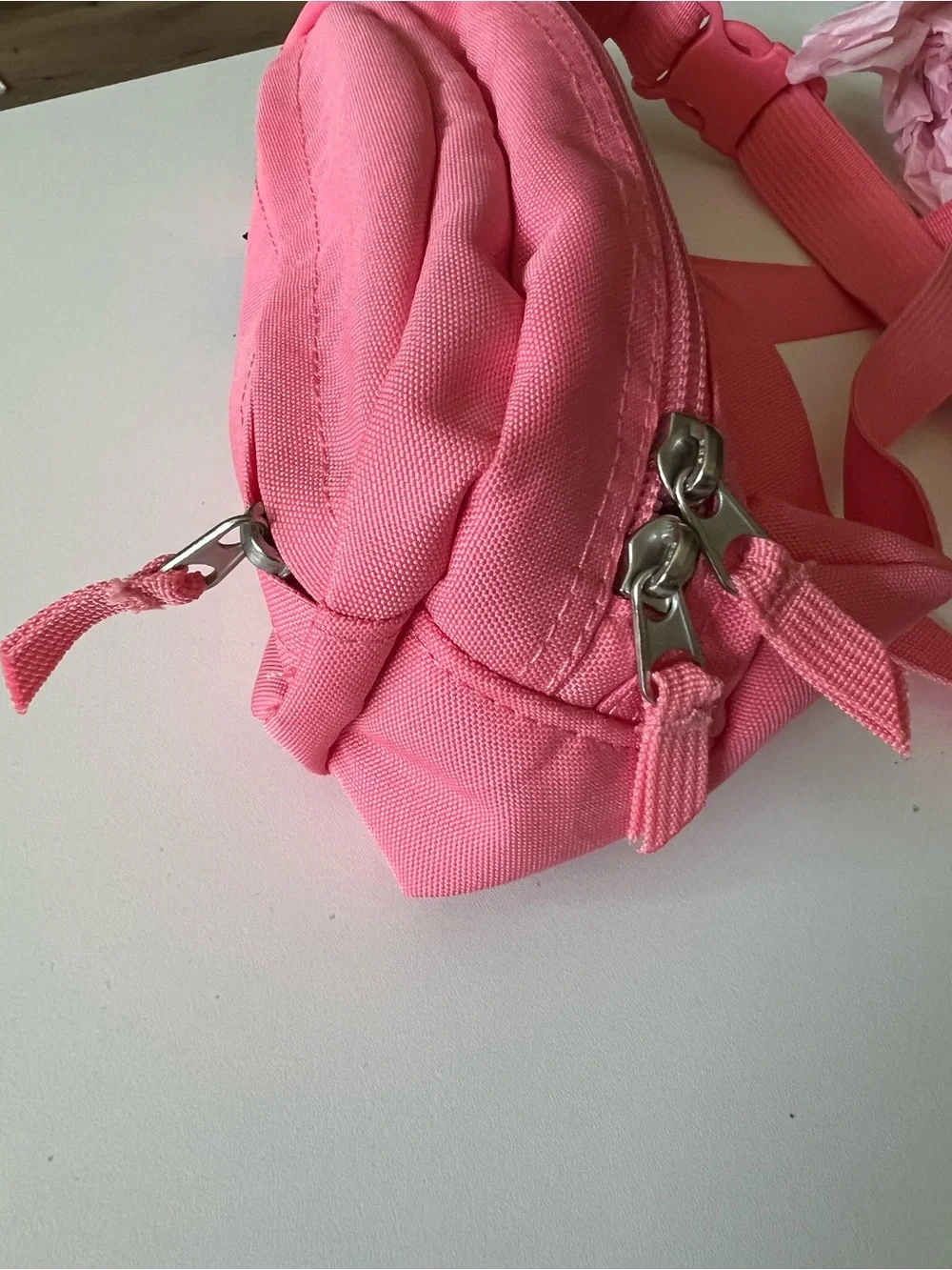 JanSport Salmon Pink Fanny Pack Belt Bag